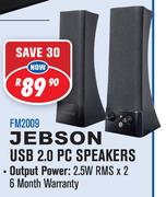 Jebson USB 2.0 PC Speakers FM2009