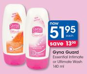 Gyna Guard Essential Intimate Or Ultimate Wash-140ml Each