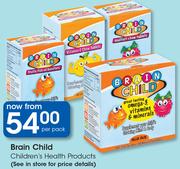 Brain Child Children's Health Products-Per Pack