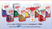 Vital Products(Excl.Foods & Teas)-Per Pack
