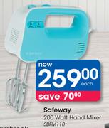 Safeway 200 Watt Hand Mixer SBFM118
