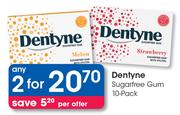Dentyne Sugarfree Gum 10 Pack-Any 2