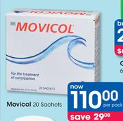 Movicol 20 Sachets-Per Pack