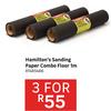 Hamilton's Sanding Paper Combo Floor 1m-For 3