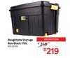 Roughtote Storage Box Black 110L 81432105
