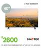 Sinotec 40" HD LED Television STL-40WG6D 23-806