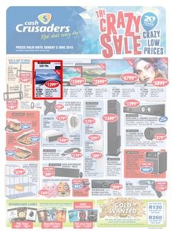 Cash Crusaders : The Crazy Sale (16 May - 5 Jun 2016), page 1
