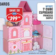 7 Cube Cupboard Princess Castle MP1507C