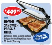Beyer Sandwich Press & Grill GT02