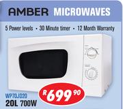 Amber 20Ltr Microwave Oven WP70JD20