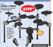 Soundking 6 Drums, 4 Cymbals Electronic Drum Kits SKD220