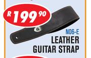 Leather Guitar Strap N06-E