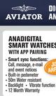 Aviator Anadigital Smart Watch With App Pairing YPM16708
