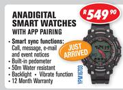 Aviator Anadigital Smart Watch With App Pairing YPM16703