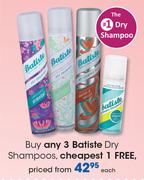 Batiste Dry Shampoos-Each