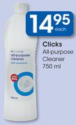 Clicks All Purpose Cleaner-750ml
