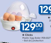 Clicks Plastic Egg Boiler PEB-002T
