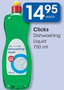 Clicks Dishwashing Liquid-750ml