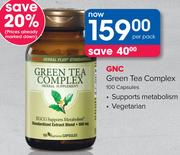 GNC Green Tea Complex 100 Capsules-Per Pack