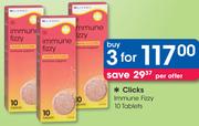 Clicks Immune Fizzy-3x10 Tablets