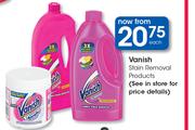 Vanish Stain Removal Products-Each