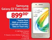 Samsung Galaxy Z2 Tizen Gold