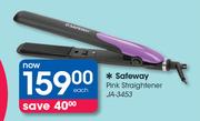 Safeway Pink Straightener JA-3453