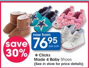 Clicks Made 4 Baby Shoes-Per Pair
