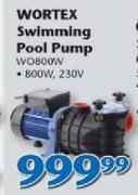 Wortex Swimming Pool Pump WO800W