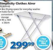 Simplicity Clothes Airer