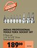 Midas Professional Tools Torx Socket Set SK9M
