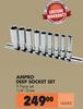 Ampro Deep Socket Set T45002