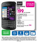 Blackberry Q10-On Straight Up 50