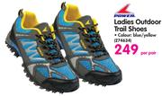 Power Ladies Outdoor Trail Shoes-Per Pair