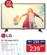 LG 32" HD ready LED TV 32LF510A
