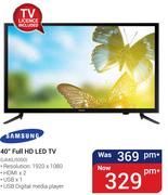 Samsung 40" Full HD LED TV UA40J5000