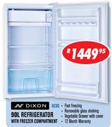 Dixon 90L Refrigerator With Freezer Compartment BC90