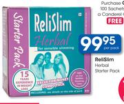 ReliSlim Herbal Starter Pack-Per Pack