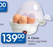 Clicks Plastic Egg Boiler PEB002T