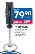 Safeway Milk Frother with Stand SWMF1001