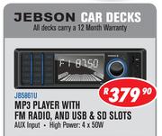 Jebson MP3 player With FM Radio And USB & SD Slots