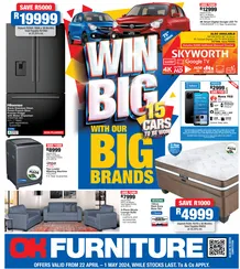 OK Furniture : Big Brand (22 April - 01 May 2024)