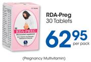 RDA-Preg Pregnancy Multivitamin-30 Tablets Per Pack