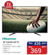Hisense 49" Full HD LED TV LEDN49M35P