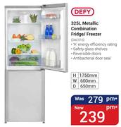 Defy 325Ltr Combination Fridge/Freezer DAC515