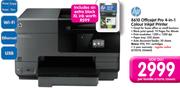 HP 8610 Officejet Pro 4 In 1 Colour Inkjet Printer