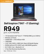 Dell Inspiron 7567-i7 (Gaming)