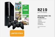 Xbox 360 500GB-FIFA Bundle Deal