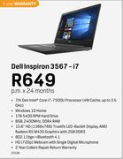 Dell Inspiron 3567 i7