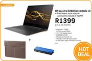 HP Spectre X360 Convertible 13 With Free Sleeve And Dock Adapter 